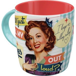 Nostalgic-Art 5143063 Mug Did I just roll my eyes out loud?