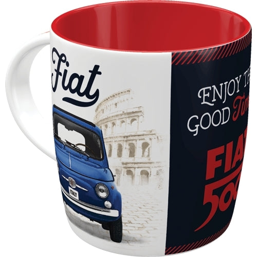 Nostalgic-Art 5143066 Mug Fiat 500