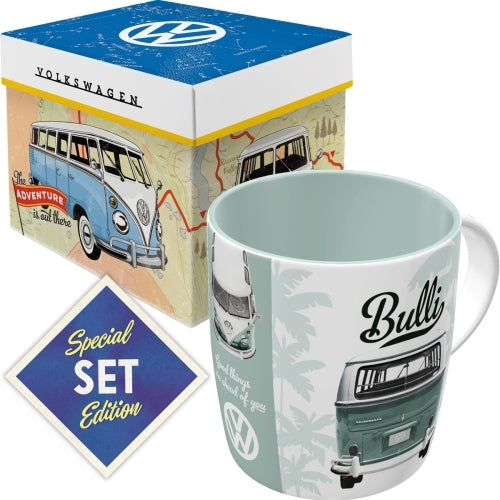 Nostalgic-Art 5143129 Mug and Gift Box Combo VW Good Things are Ahead of You