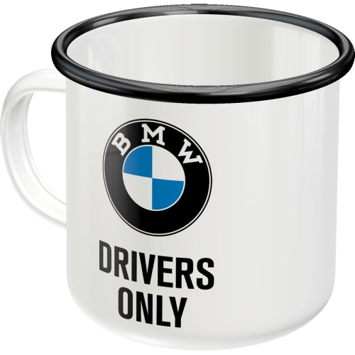 Nostalgic-Art 5143210 Enamel Mug BMW Drivers Only