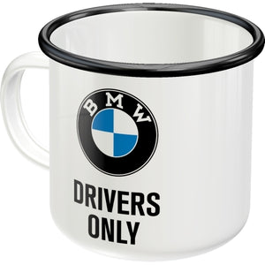 Nostalgic-Art 5143210 Enamel Mug BMW Drivers Only
