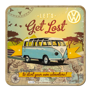 Nostalgic-Art 5146143 Coaster VW - Let's Get Lost