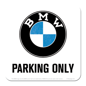 Nostalgic-Art 5146146 Coaster BMW Parking Only