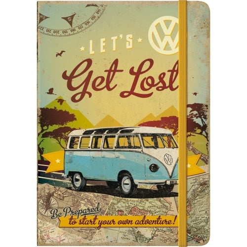 Nostalgic-Art 5154006 Notebook VW Bulli - Let's Get Lost