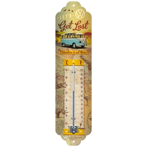 Nostalgic-Art 5180306 Thermometer VW Bulli - Lets Get Lost