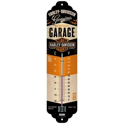 Nostalgic-Art 5180313 Thermometer Harley-Davidson Garage