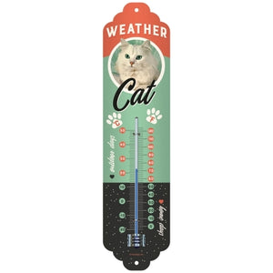 Nostalgic-Art 5180319 Thermometer Weather Cat