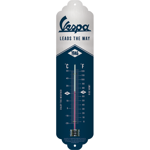 Nostalgic-Art 5180320 Thermometer Vespa - Leads the Way