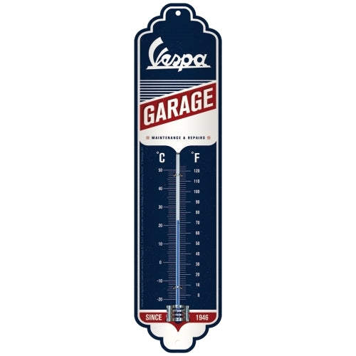 Nostalgic-Art 5180329 Thermometer Vespa Garage