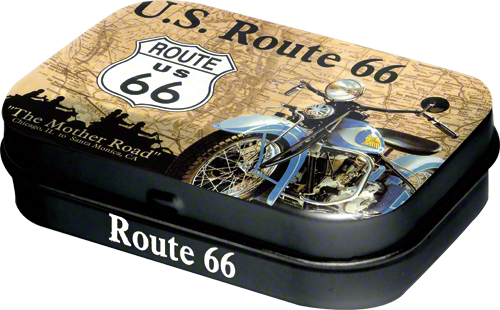Nostalgic-Art 5181122 Mint Box Route 66Map