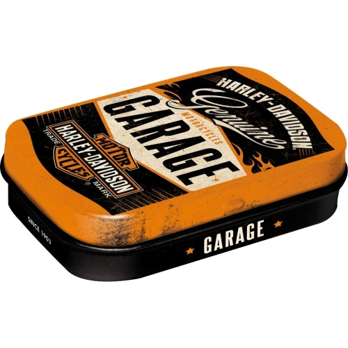 Nostalgic-Art 5181324 Mint Box Harley Davidson Genuine Garage