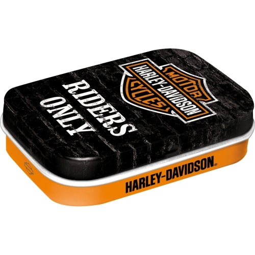 Nostalgic-Art 5181345 Mint Box Harley-Davidson Riders Only