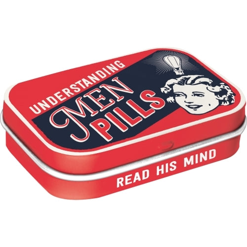 Nostalgic-Art 5181353 Mint Box Understanding Men Pills