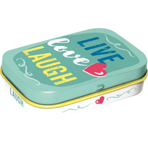 Nostalgic-Art 5181359 Mint Box: Live Love Laugh