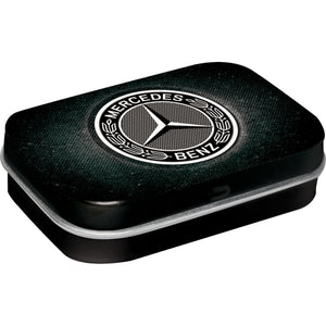 Nostalgic-Art 5181370 Mint Box Mercedes-Benz Logo Black