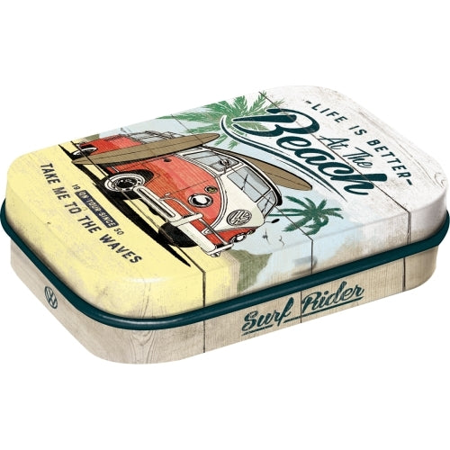 Nostalgic-Art 5181384 Mint Box VW Bulli Beach