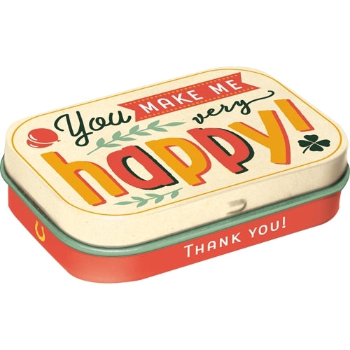 Nostalgic-Art 5181404 Mint Box You Make Me Happy