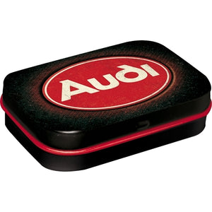 Nostalgic-Art 5181419 Mint Box Audi Red Shine
