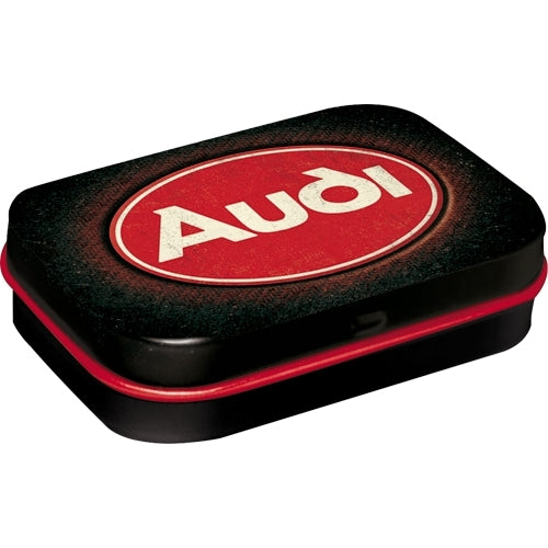 Nostalgic-Art 5181419 Mint Box Audi Red Shine