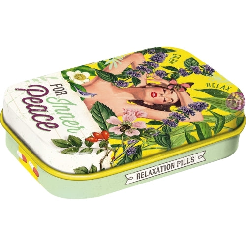 Nostalgic-Art 5181428 Mint Box Inner Peace Relaxation Pills