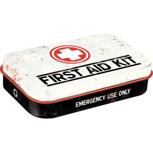 Nostalgic-Art 5182103 Mint Box XL First Aid White