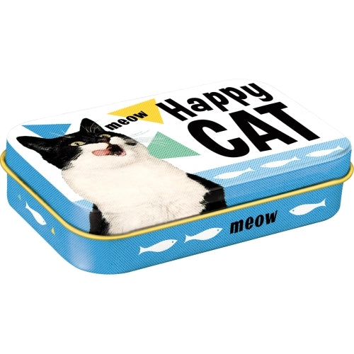 Nostalgic-Art 5182204 Pet Treat Box - Happy Cat