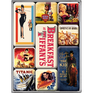 Nostalgic-Art 5183007 Magnet Set Movie Art Classics