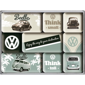 Nostalgic-Art 5183054 Magnet Set Beetle & Bulli