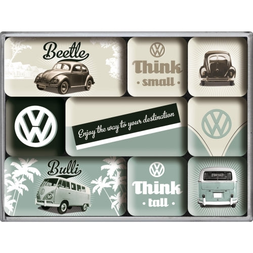 Nostalgic-Art 5183054 Magnet Set Beetle & Bulli