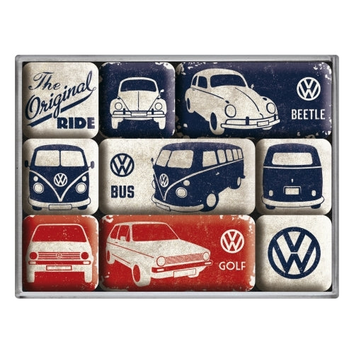 Nostalgic-Art 5183075 Magnet Set VW Original Ride