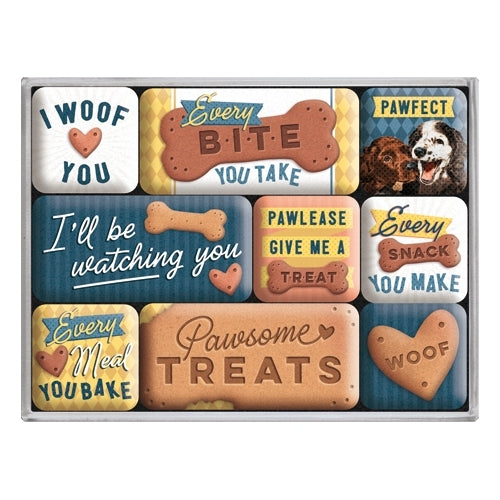 Nostalgic-Art 5183118 Magnet Set Dog Treats