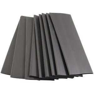 Aeroflow AF49-8989BLK Black Heat Shrink Refill Kit 1" (25mm) 10 Piece Kit, 4-1/4 Inch Long, 2:1 Shrink Ratio