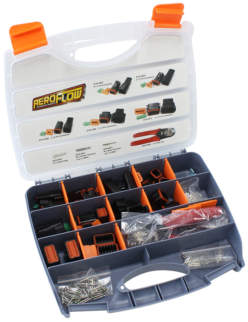 Aeroflow AF49-9000-KIT Weathertight Connectors Kit Deutsch Dt Style