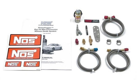 Nitrous Oxide (NOS) NOS0031 Dry to Wet Nitrous Conversion Kit Jets Included