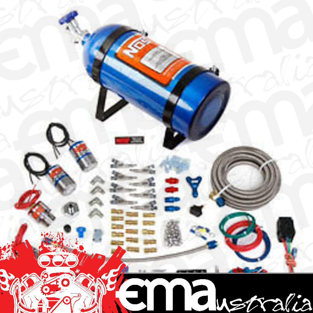 Nitrous Oxide (NOS) NOS02462 Pro Shot Fogger Wet Nitrous System 250-500+HP Direct Port 02462