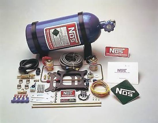 Nitrous Oxide (NOS) NOS05101 Nitrous Oxide Super Powershot Nitrous Kit 100-150HP Square Bore