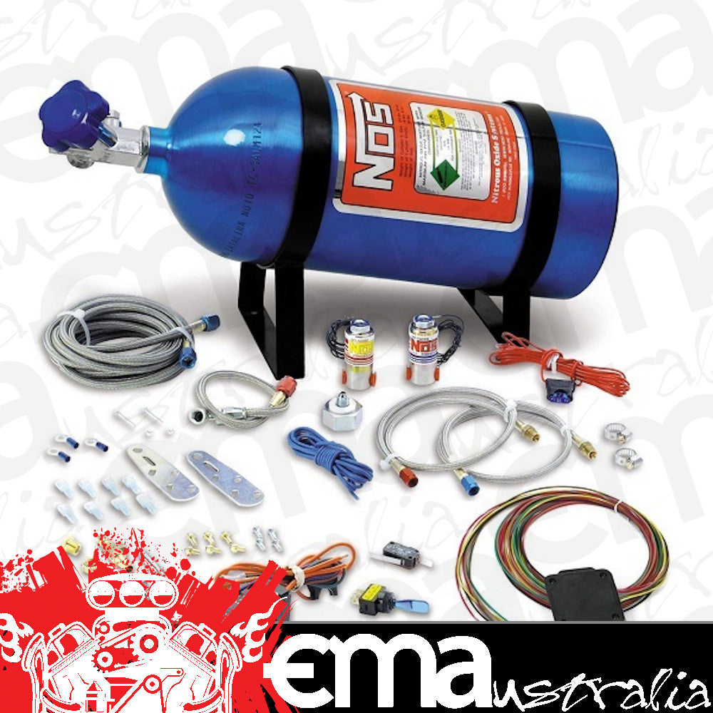 Nitrous Oxide (NOS) NOS05135 Powerfogger Universal Wet EFI Nitrous Kit 75-125 Horsepower. Suits EFI V8 w/ Drive-By-Wire