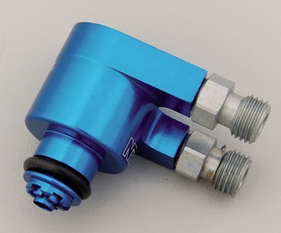 Nitrous Oxide (NOS) NOS08001 Replacement NOSzle Boss Mpfi System Replacement 1/8" NPT Blue