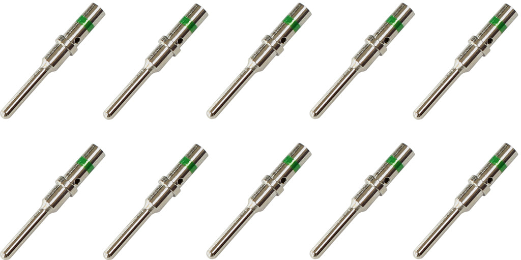 Aeroflow AF49-9021 Weathertight Male Pins Pack Of 10 Deutsch Dt Style