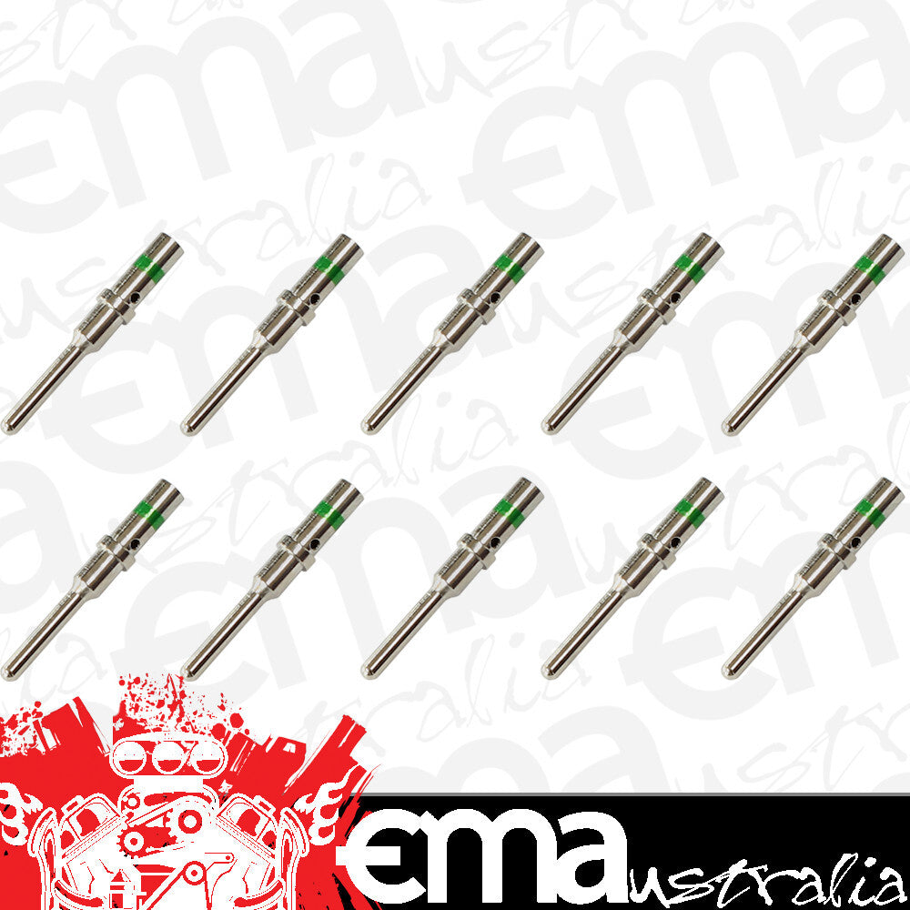 Aeroflow AF49-9021 Weathertight Male Pins Pack Of 10 Deutsch Dt Style