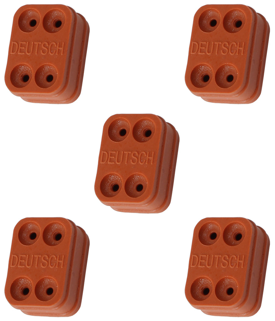 Aeroflow AF49-9041 Weathertight Wire Seal 4 Pin Pack Of 5 Deutsch