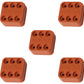 Aeroflow AF49-9042 Weathertight Wire Seal 6 Pin Pack Of 5 Deutsch