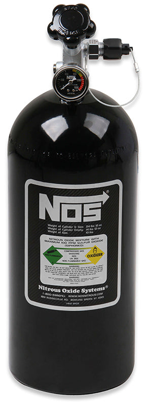 Nitrous Oxide (NOS) NOS14745B-TPI Bottle 10lb Black