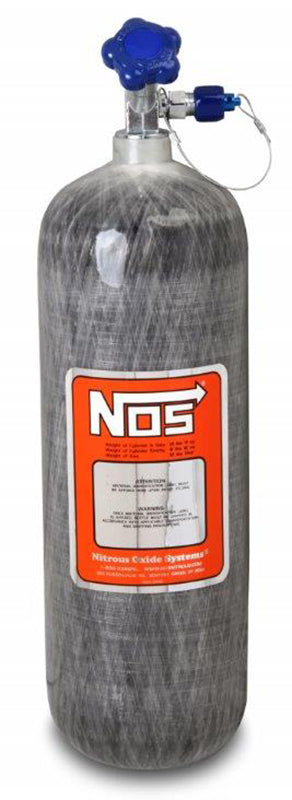Nitrous Oxide (NOS) NOS14748 Nitrous Bottle 12.8-lb. Carbon Fiber