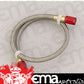 Nitrous Oxide (NOS) NOS15051 Stainless Steel Braided Hose -3 AN Female to -3 AN Female 18" Red 15051