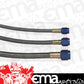 Nitrous Oxide (NOS) NOS15080 Stainless Steel -3 AN Braided Hose 4 Ft