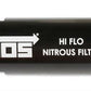 Nitrous Oxide (NOS) NOS15556 In-Line 140 Micron Hi-Flow Nitrous Filter -6AN