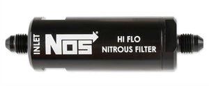 Nitrous Oxide (NOS) NOS15556 In-Line 140 Micron Hi-Flow Nitrous Filter -6AN