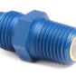 Nitrous Oxide (NOS) NOS15564 Big Shot In-Line Nitrous Fitting w/ Filter 1/4" NPT X -6AN Blue