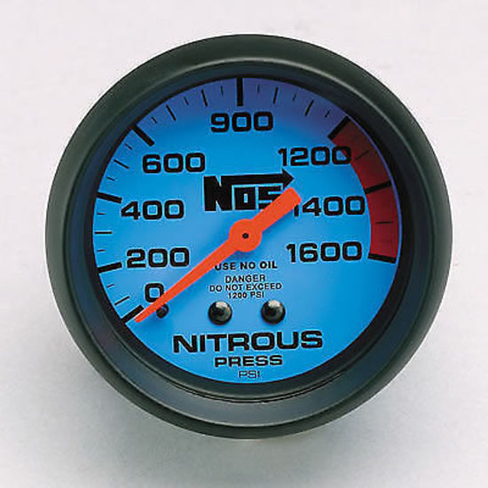 Nitrous Oxide (NOS) NOS15911 2-5/8" Nitrous Pressure Gauge 0-1600 PSI 15911